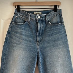 Madewell The Perfect Vintage Wide-Leg Crop Jean in Catlin Wash